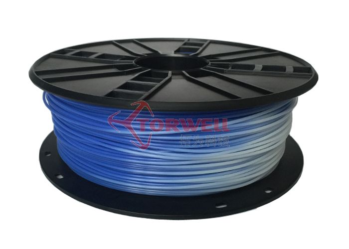 1.75mm PLA Filament Blue to white